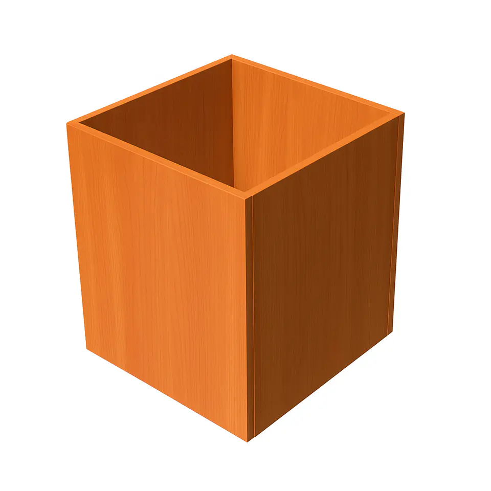Papelero De Madera 2