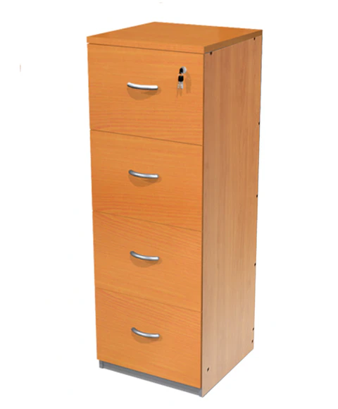Kardex Madera 4 Cajones Alto: 141 Cm Ancho: 50 Cm Fondo: 60 Cm Rieles Telecopicos