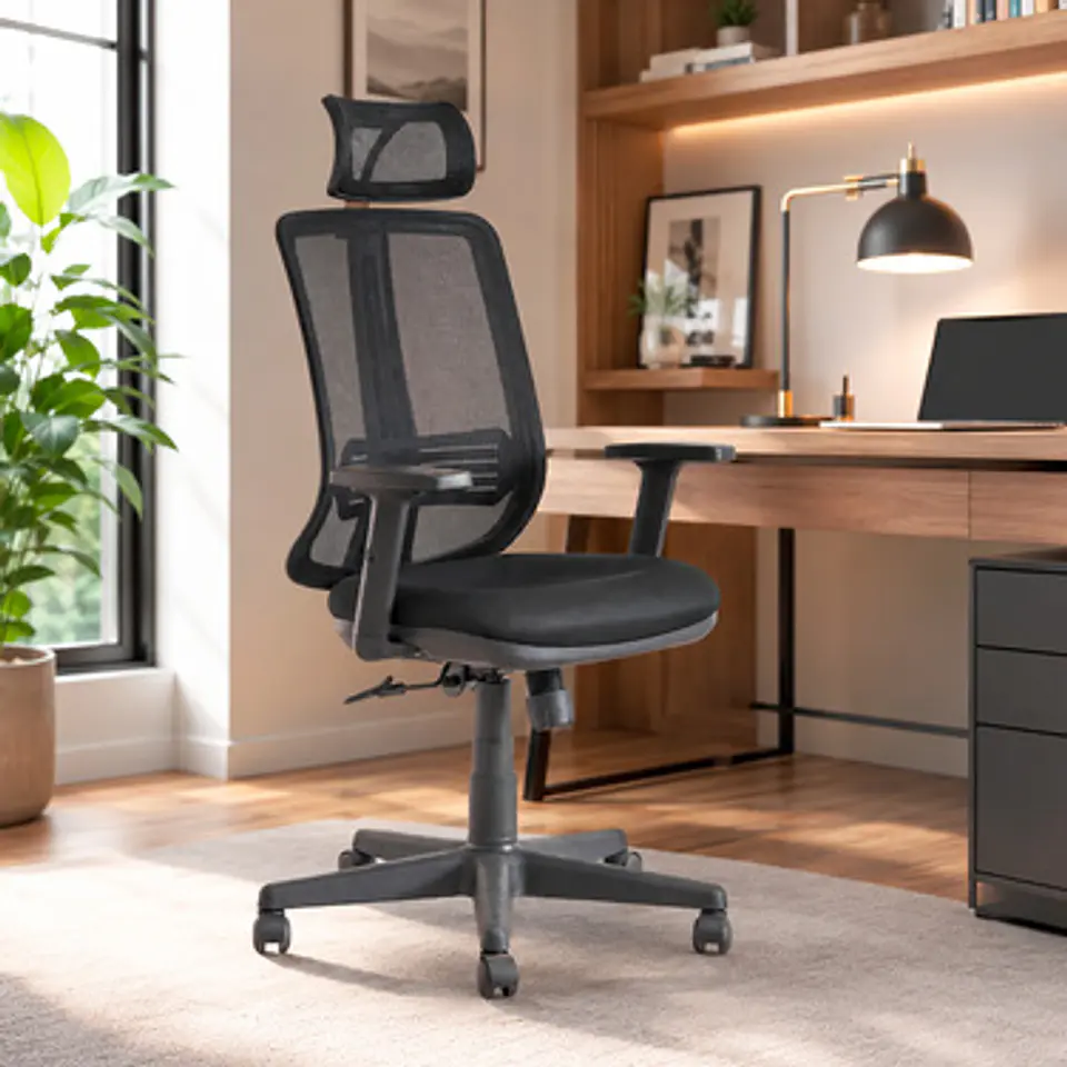 Silla de Escritorio Autonomous Full - Negro 1
