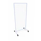 Atril Malla de Metal Blanca con Ruedas 190X80X40cm Gms - Miniatura 1