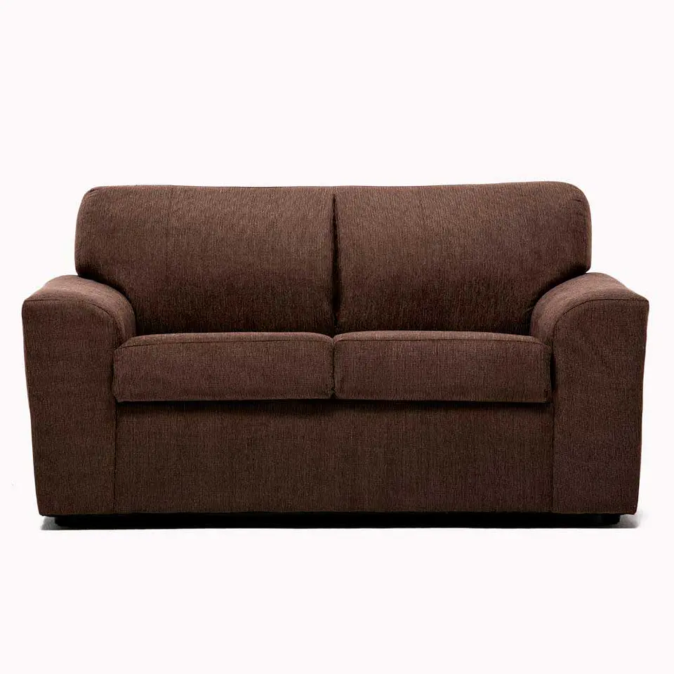 Sofá Cabsur Milan 2 Cuerpos Chenille Chocolate | Abc 1
