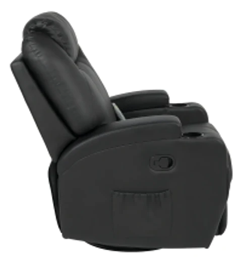 PP BERGERE NEGRO CON MASAJEADOR Y POSA VASOS