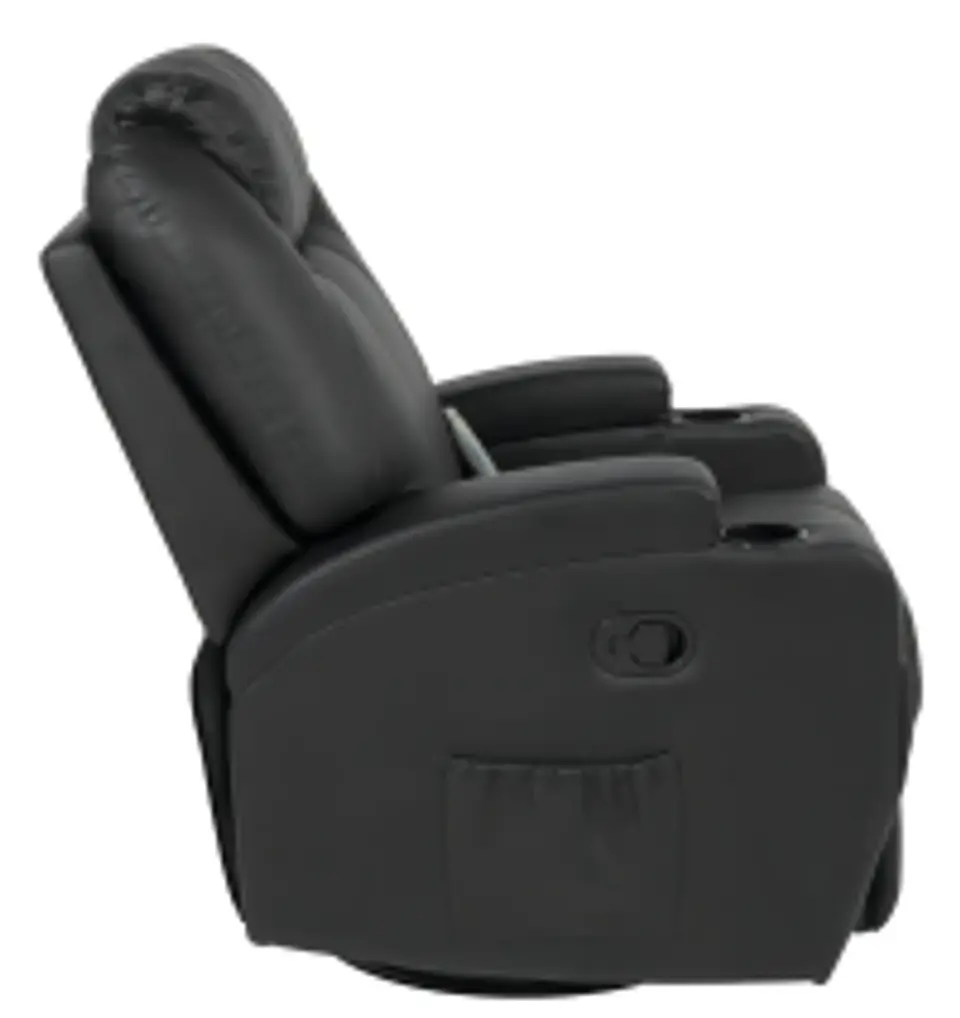 PP BERGERE NEGRO CON MASAJEADOR Y POSA VASOS 1