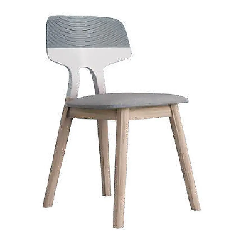 Elia gris 4 patas madera 1
