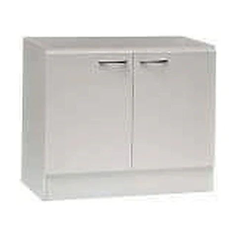 Base Lavaplatos Básico 2 puertas 1 mt Blanco
