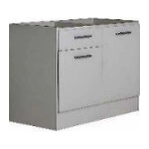 Base Lavaplatos 100 TR 2 ptas 1 caj der/izq Blanco