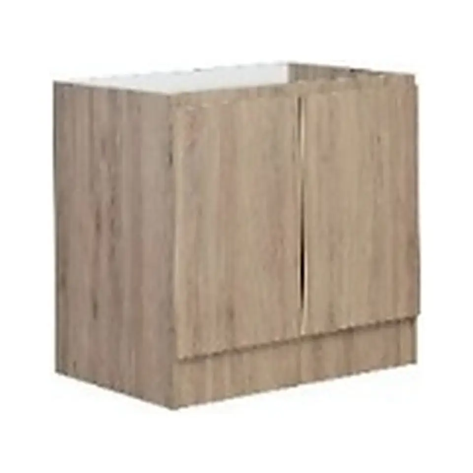 Base 2 Puertas 80 (sirve para lavaplatos) Roble Santana 1