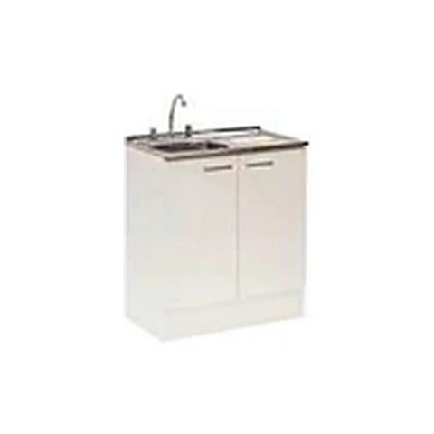 Kit Lavaplatos 80 cm secador derecho Blanco