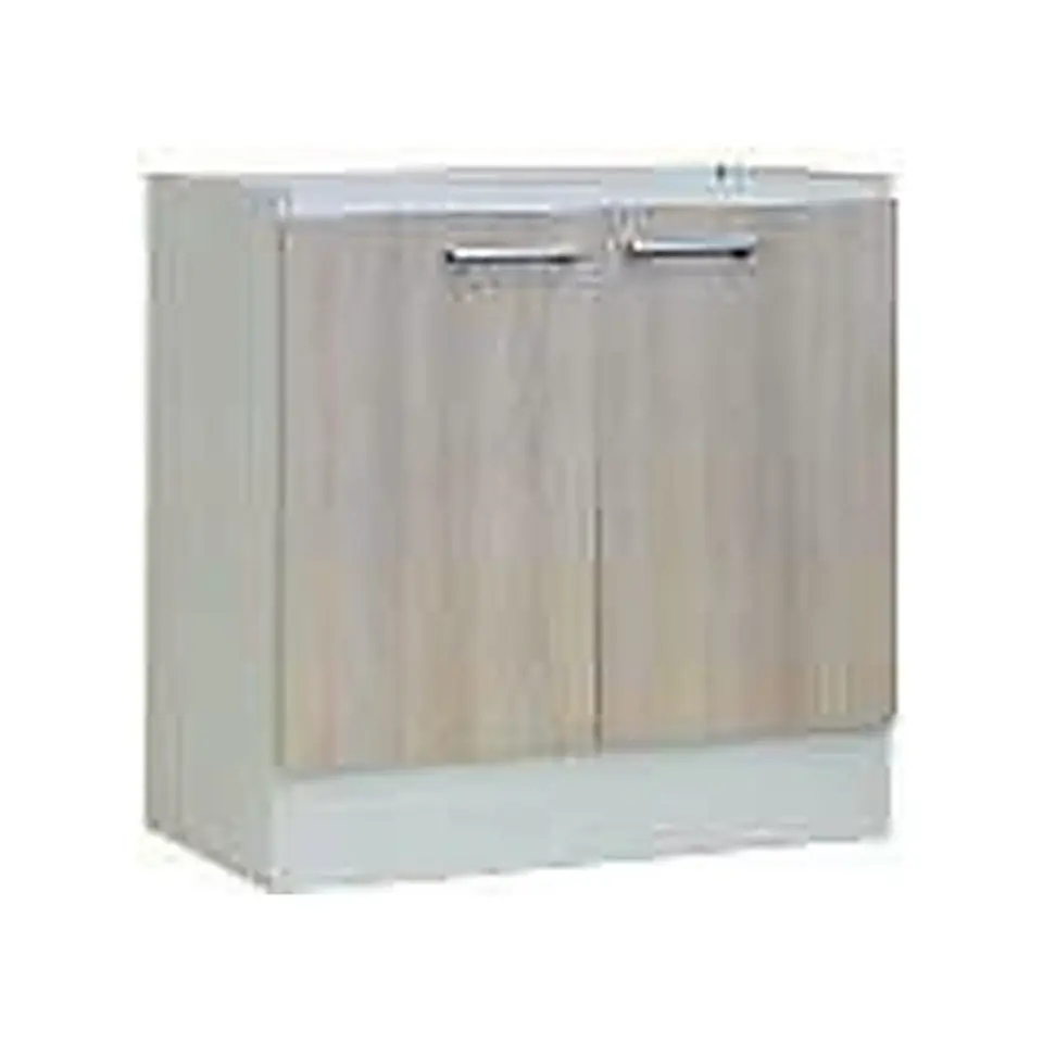 Base lavaplatos 2 Puertas 80 cm Acacia 1