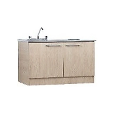 Kit Lavaplatos 1 mt secador derecho Beige