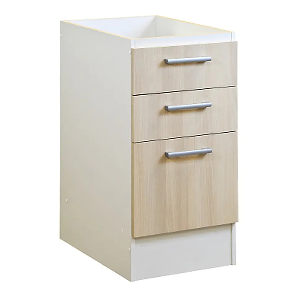 Base 40 3 cajones acacia Prof 585 ACACIA 1