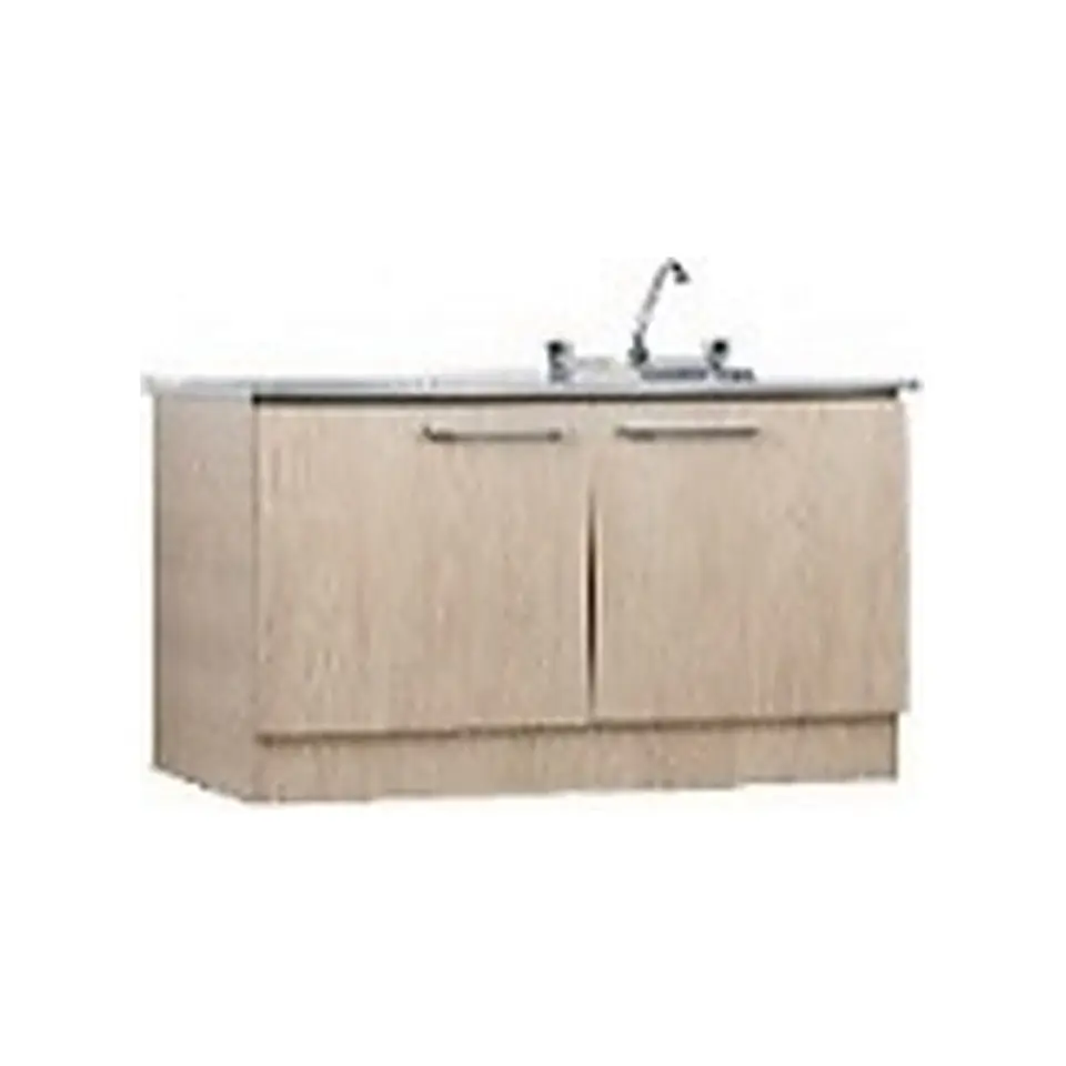 Kit Lavaplatos 1 mt secador izquierdo Beige 1