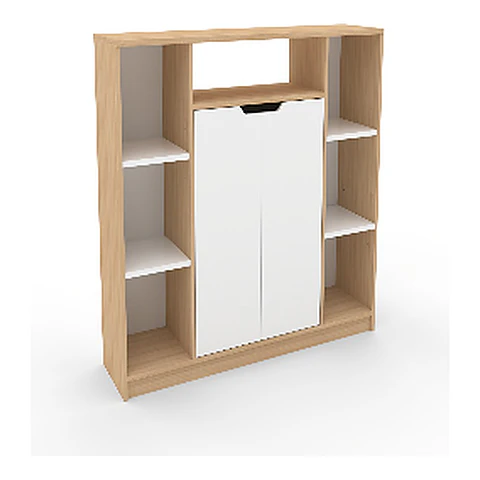 Rack Tv Navarra Misuri Blanco/Carvalo