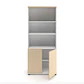 Gabinete Alto con Librero 80x40x190 cm - Miniatura 1