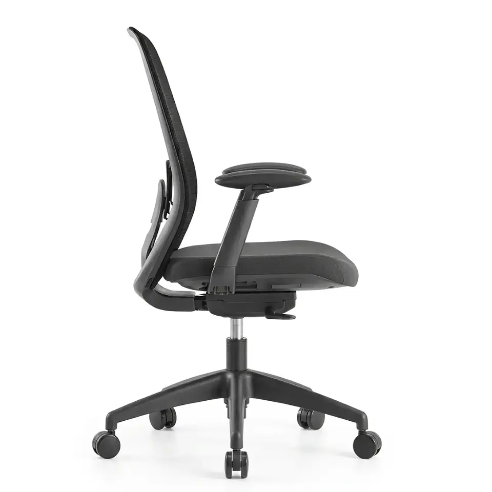 Silla Gerencial Slim Negra 3