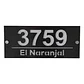 Placa Números para casa 17x40cm Hasta 5 Números - Miniatura 3