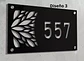 Placa Número Casa Acrílico Personalizada Premium | Diseño Moderno Chile - Modelo Medium - Miniatura 3