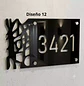 Placa Número Casa Acrílico Personalizada Premium | Diseño Moderno Chile - Modelo Medium - Miniatura 12
