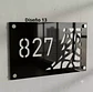 Placa Número Casa Acrílico Personalizada Premium | Diseño Moderno Chile - Modelo Medium - Miniatura 13