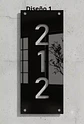 Placa Número Casa Acrílico Personalizada Premium | Diseño Moderno Chileno Vertical - Miniatura 1