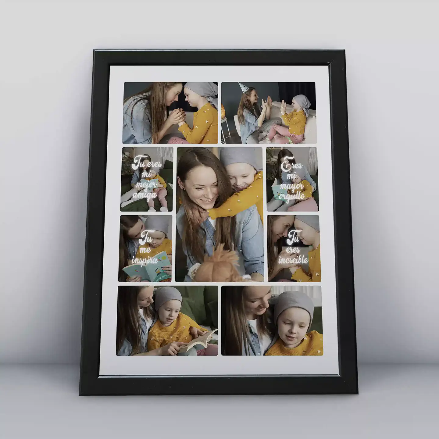 Cuadro Personalizado 30x40cm - Día de la Madre 12 - Tres Colores de Marco 1