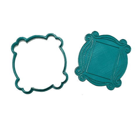 Cortador y marcador para galleta "Marco de Friends"