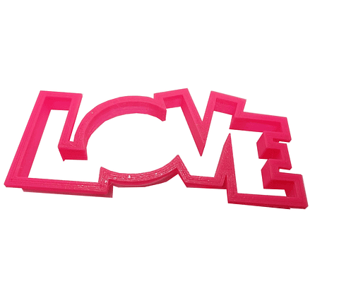 Cortador para galleta "LOVE"