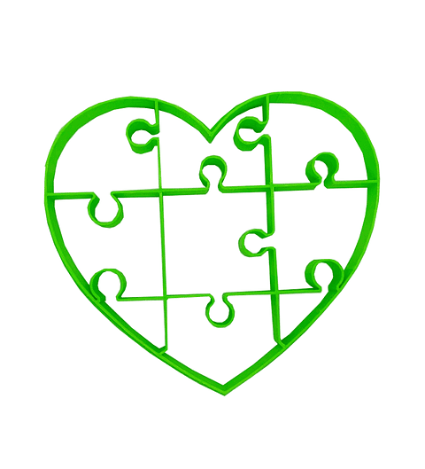 Cortador para galleta "Rompecabezas"