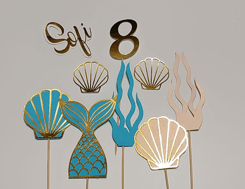 Set sirena en dos colores 