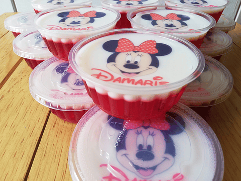 Transfer para gelatina 20 piezas 5 cms. 