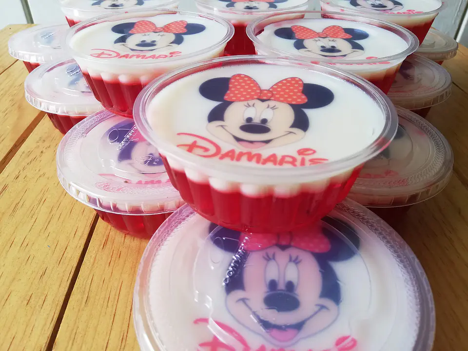 Transfer para gelatina 20 piezas 5 cms.  1