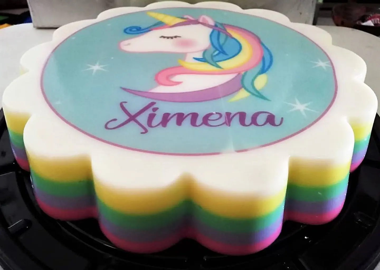 Transfer para gelatina circulo 20cms diámetro 1