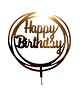 Topper happy birthday circulo - Miniatura 1