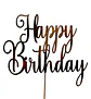 Topper para pastel Happy Birthday 3 - Miniatura 1
