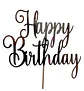 Topper para pastel Happy Birthday 3 - Miniatura 2