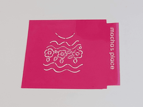 Huevo pascua mod. 2 stencil