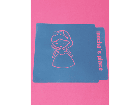 Stencil Blanca Nieves