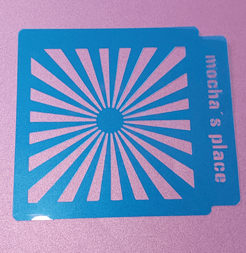 STENCIL LINEAS CONCENTRICAS