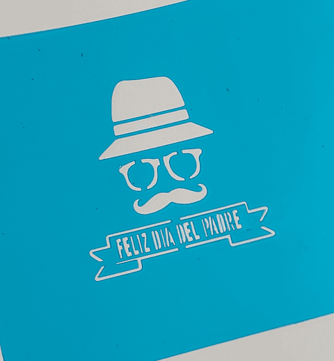 STENCIL "SOMBRERO Y BIGOTE"