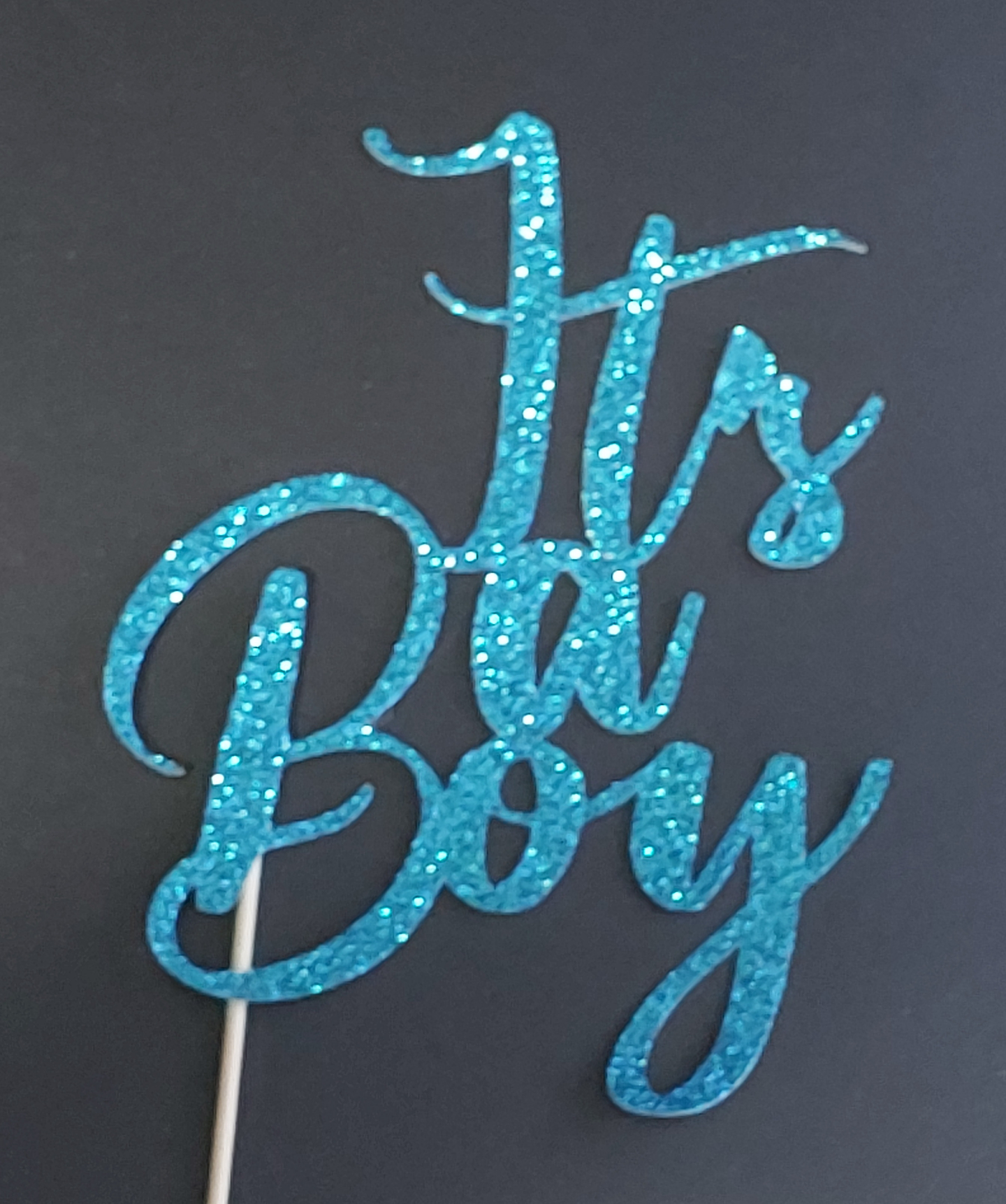 TOPPER PARA PASTEL IT'S A BOY 1