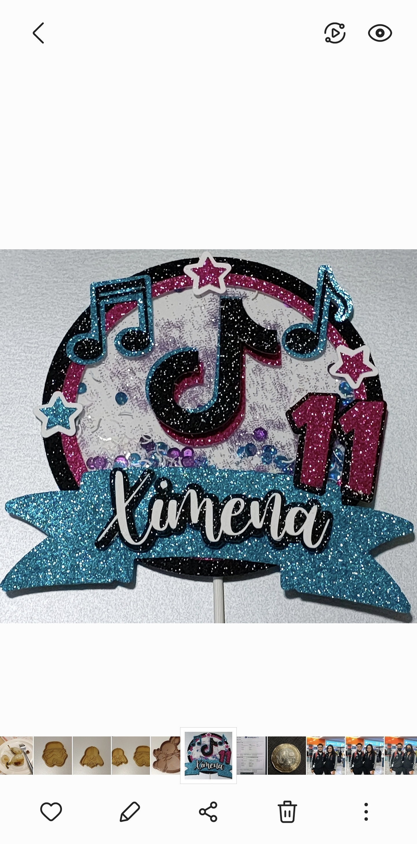 Topper shaker Tiktok 1