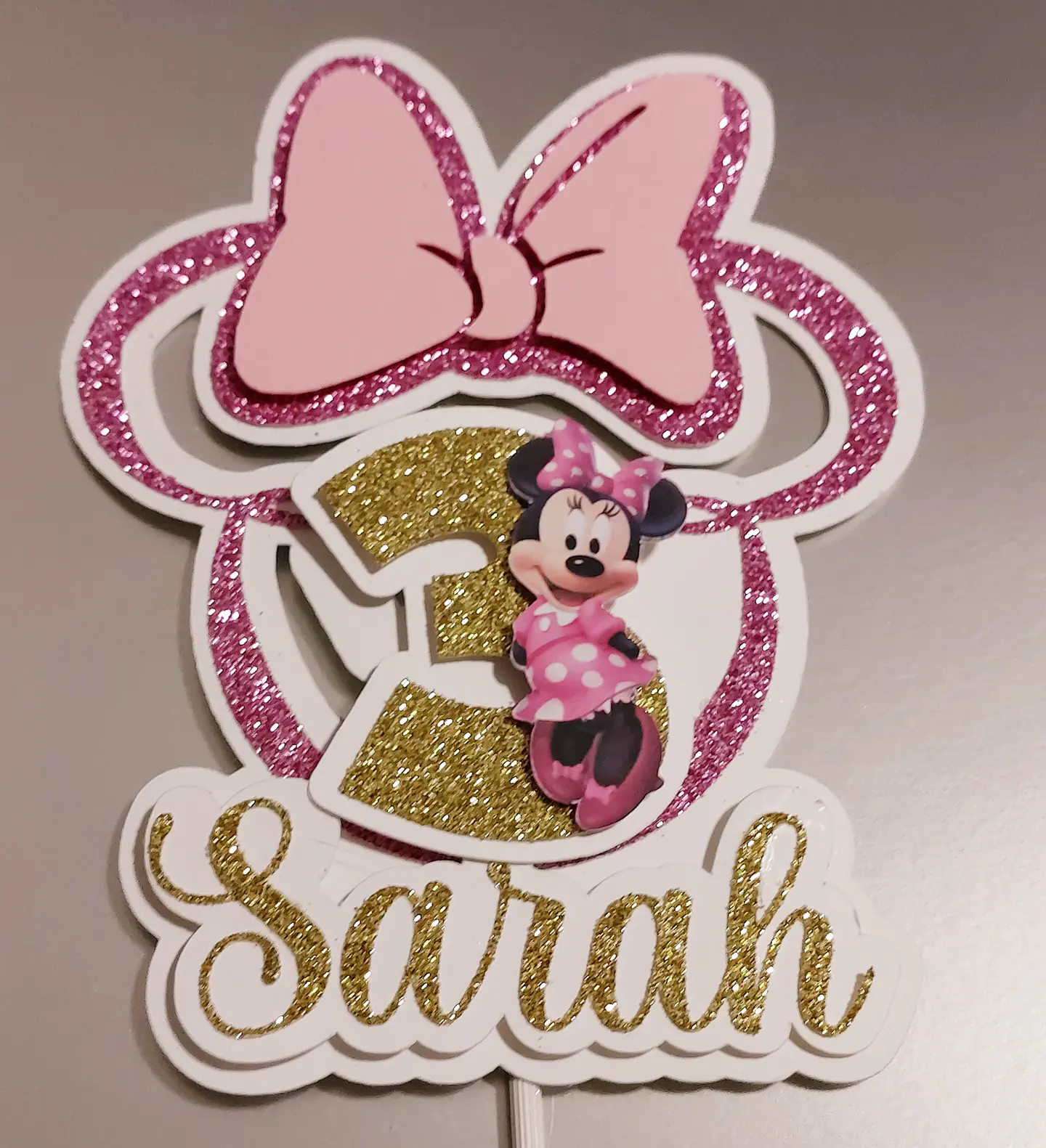 Topper Minnie personalizable 1