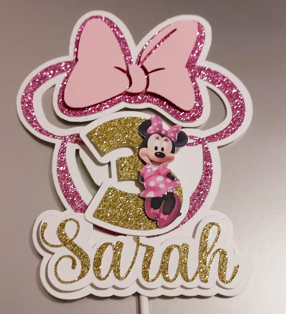 Topper Minnie personalizable 1