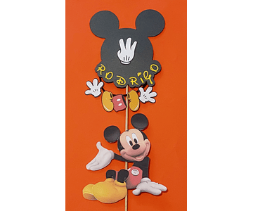 Topper para pastel Mickey Mouse 