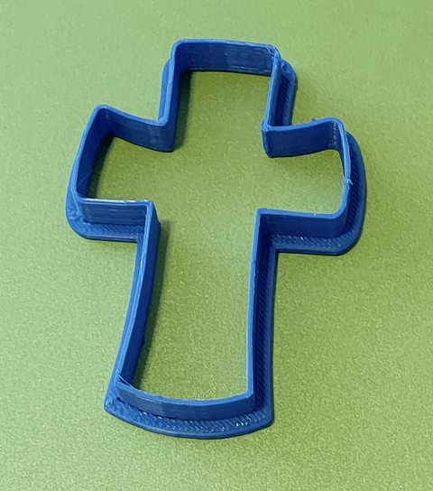 Cortador para galleta en forma de cruz