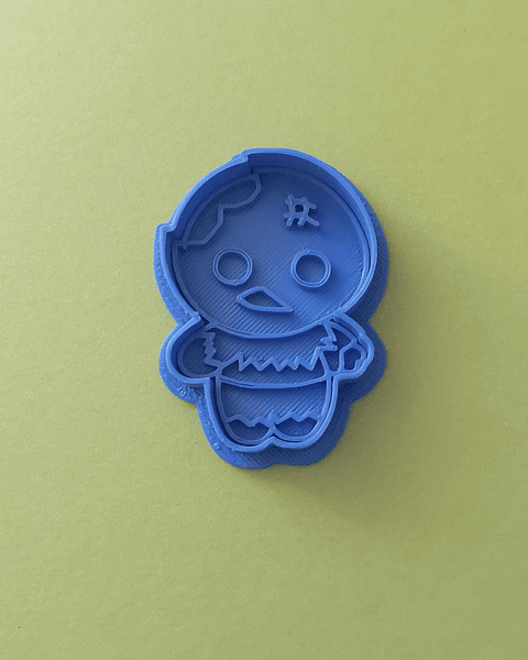 Cortador y sello para galleta " Zombie "