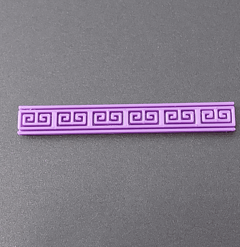 Sello para fondant "greca Versace" 