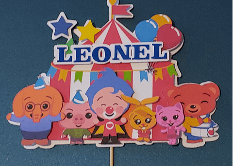 Topper Plim plim circo