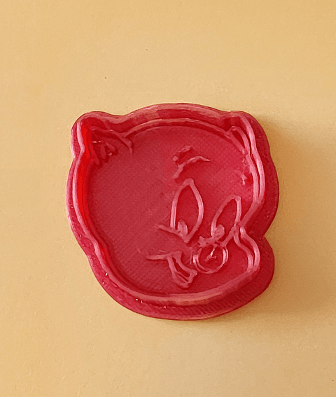 Cortador y sello para galleta Porky