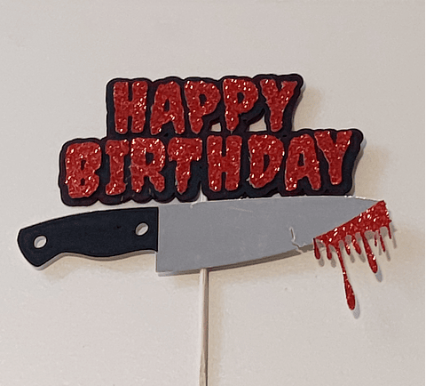 Topper pastel Jason Halloween